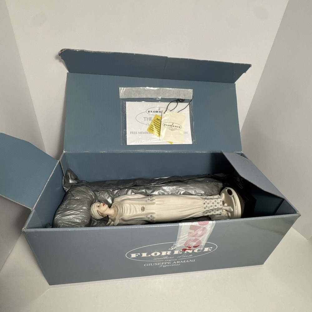 Giuseppe Armani Figurine Colette 0433F Statue Florence Sculpture Original Box - Picture 13 of 14